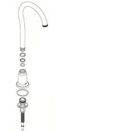 123247SRS Spout Kit in Spot Resist Stainless