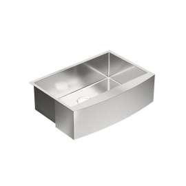 1800 Series 30-In X 21-In 18 Gauge Apron Front Sink