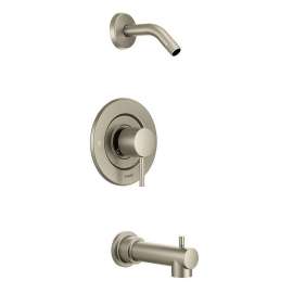 Align T2193NHBN Bath and Shower Faucet with Posi-Temp Pressure Balanced Trim in Brushed Nickel