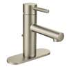 Align 6190BN Single Handle Single Hole Bathroom Faucet in Brushed Nickel