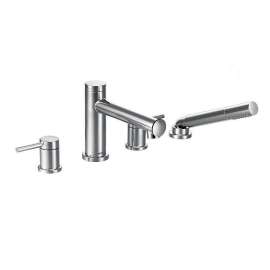T394M Align Deck Mounted Tub Filler with Hand Shower