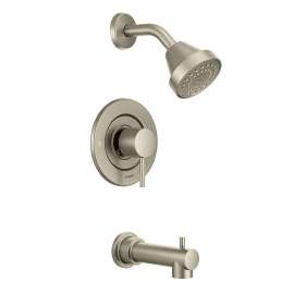 Align T2193EPBN Bath and Shower Faucet with Posi-Temp Pressure Balanced Trim in Brushed Nickel