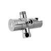 Shower Arm Diverter with Hand Shower Cradle in Chrome