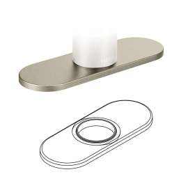 172666BN Replacement Escutcheon in Brushed Nickel