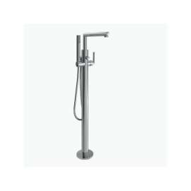 Arris Free-Standing Tub Filler With Hand Shower