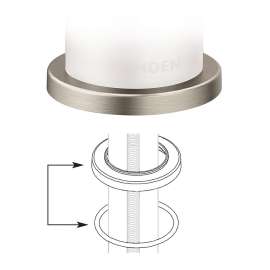 172668BN Replacement Escutcheon in Brushed Nickel