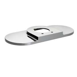 6in Escutcheon Plate in Chrome