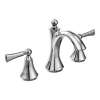 Wynford T4520 Double Handle Widespread Bathroom Faucet in Chrome