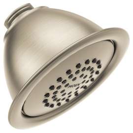 2.5 GPM Single-Function Round Showerhead in Brushed Nickel