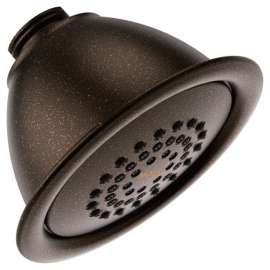 2.5 GPM Single-Function Round Showerhead in Oil Rubbed Bronze