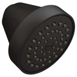 6399EP15BL 3-5/8-in Single Function Spray Eco-Performance Showerhead in Matte Black