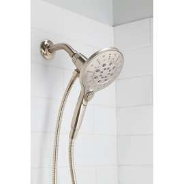 1.75-GPM Wall-Mounted Six-Function Handheld Shower Head with WaterSense