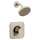 Genta 1.75-GPM Wall-Mounted Shower Valve Trims with Watersense
