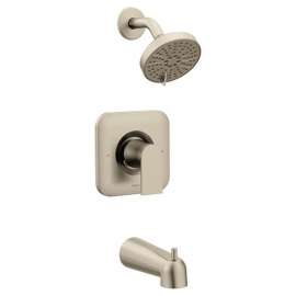 Genta T2473EPBN Posi-Temp Eco-Performance Tub/Shower in Brushed Nickel