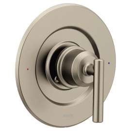 Pressure Balanced Valve Trim with Posi-Temp Technology in Brushed Nickel