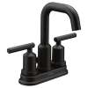 Gibson 6150BL Two-Handle High Arc Bathroom Faucet in Matte Black