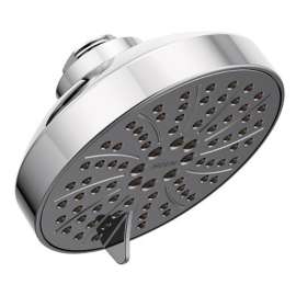 1.75-GPM Six-Function Fixed Shower Head with WaterSense - In Multiple Colors