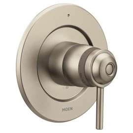 Single Function Thermostatic Valve in Brushed Nickel
