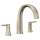 Two-Handle High Arc Roman Tub Faucet in Brushed Nickel