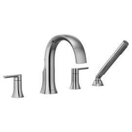 Doux 1.75-GPM Deck Roman Bathtub Faucet with Watersense - In Multiple Colors