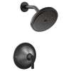 Single Handle Posi-Temp Pressure Balance Shower Trim in Matte Black