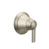 Single Function Volume Control Valve Trim in Brushed Nickel