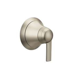 Single Function Volume Control Valve Trim in Brushed Nickel