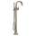 Single Handle Tub Filler with Hand Shower in Brushed Nickel