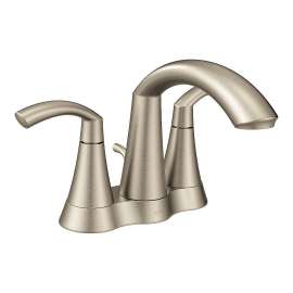 Glyde 6172BN Brushed Nickel Two-Handle Bathroom Faucet