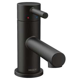 Matte Black One-Handle Bathroom Faucet