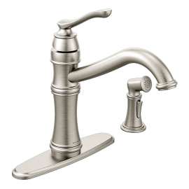 7245SRS Belfield Spot Resist Stainless One-Handle Kitchen Faucet