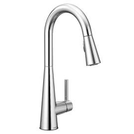 Sleek 1-Handle Pull-Down Kitchen Faucet