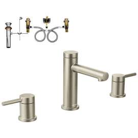 Align 2-Handle Lavatory Faucet With Rough-In And Drain