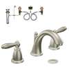 Brantford KLBR-D-T6620BN Two-Handle High-Arc Lavatory Faucet in Brushed Nickel