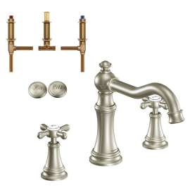 8-1/8-Inch Roman Tub Faucet in Brushed Nickel