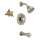 Posi-Temp Eco-Performance Tub/Shower Faucet with Trim and 1/2-Inch CC Rough-in in Brushed Nickel