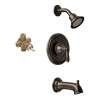 Showerhead and 6 1/2-Inch Spout in Oil Rubbed Bronze