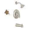 Eva KTSEV-P-T2133BN Showerhead and 7-Inch Spout in Brushed Nickel