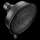 3638BL Matte Black Four-Function 4-3/8-in Diameter Spray Head Standard