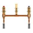 M-Pact 4797 Two Handle Roman Tub Valve 10-in Centers 1/2-in Pex With 1/2-in Cpvc Adapters