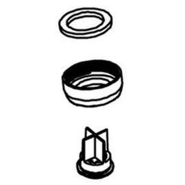 Commercial 52652 Laminar Flow Spout, Flow Control In Base  1.5 Gpm