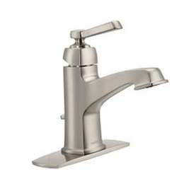 Boardwalk 6200SRN Spot Resist Brushed Nickel One-Handle Bathroom Faucet