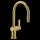Cia 7622EVBG Brushed Gold One-Handle Pulldown Kitchen Faucet