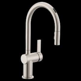 Cia 7622EVSRS Spot Resist Stainless One-Handle Pulldown Kitchen Faucet