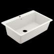 Host GGW3026B Granite Single Bowl Dual Mount Sink