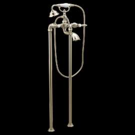 Weymouth S22110NL Polished Nickel Two-Handle Tub Filler Includes Hand Shower