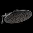 Velocity S6320BL Matte Black Two-Function 8-in Diameter Spray Head Rainshower