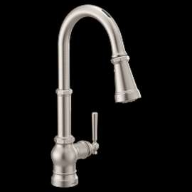 Paterson S72003EV2SRS Spot Resist Stainless One-Handle Pulldown Kitchen Faucet
