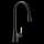 Sinema S7235EV2BL Matte Black One-Handle Pulldown Kitchen Faucet