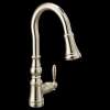 Weymouth S73004EV2NL Polished Nickel One-Handle Pulldown Kitchen Faucet